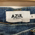 アズールバイマウジー AZUL by moussy 23AW オーバーラップデニム レディース JPN:S