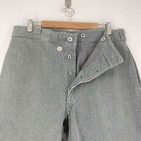 スイスミリタリー SWISS MILITARY 50s メタルボタン デニムワークパンツ メンズ FR:44-48