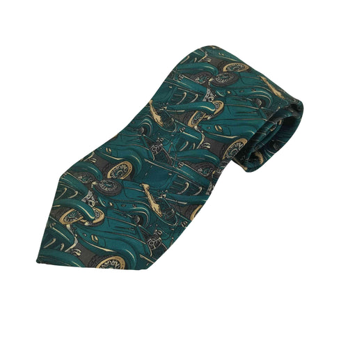 アクアスキュータム AQUASCUTUM 総柄 ネクタイ メンズ