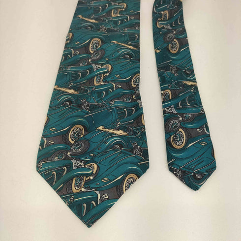 アクアスキュータム AQUASCUTUM 総柄 ネクタイ メンズ