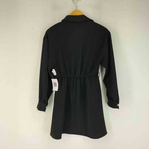 ザラ ZARA サテン ミディ丈ワンピース レディース XS