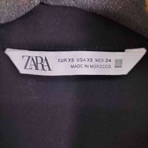 ザラ ZARA サテン ミディ丈ワンピース レディース XS