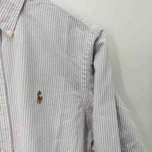 ラルフローレン RALPH LAUREN CUSTOM FIT オックスフォード ボタンダウンシャツ メンズ import:S