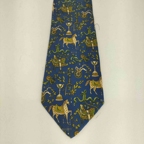 サルヴァトーレフェラガモ Salvatore Ferragamo アニマル柄 ネクタイ メンズ