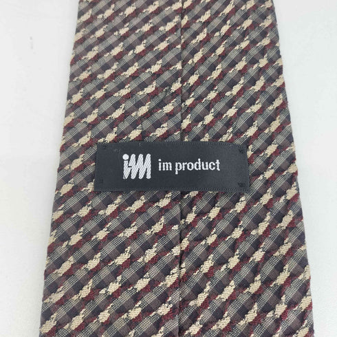 アイムプロダクトイッセイミヤケ im product ISSEY MIYAKE 千鳥格子柄 ネクタイ メンズ