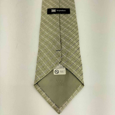 アイムプロダクトイッセイミヤケ im product ISSEY MIYAKE チェック柄 ネクタイ メンズ
