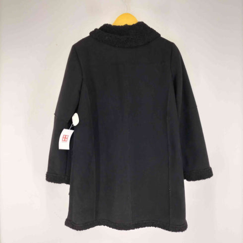 ザラ ZARA フェイクスエード ボアコート レディース import:M