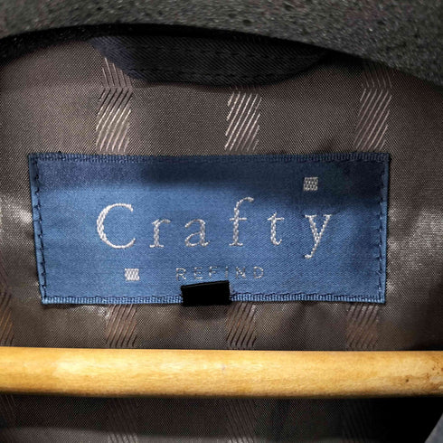 CRAFTY ピーチスキン ハリントンジャケット メンズ LL