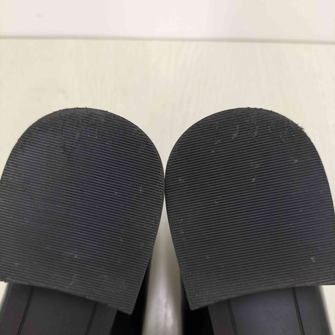 ザラ ZARA メタルディテール付きブロックヒールローファー スクエアトゥ ヒールローファー レディース 24.5