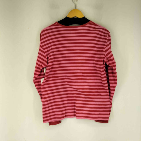 マリメッコ marimekko ボーダー L/S Tシャツ レディース