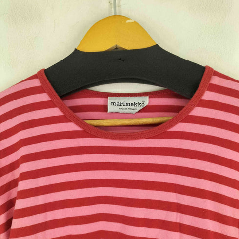マリメッコ marimekko ボーダー L/S Tシャツ レディース