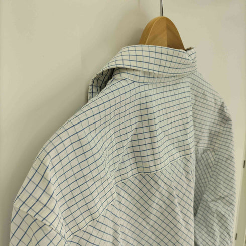 エディーバウアー Eddie Bauer WRINKLE RESISTANT グラフチェック レギュラーカラーシャツ メンズ import:M