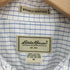 エディーバウアー Eddie Bauer WRINKLE RESISTANT グラフチェック レギュラーカラーシャツ メンズ import:M
