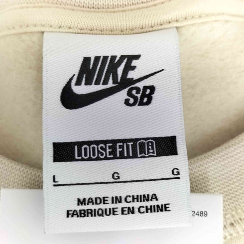 ナイキスケートボーディング NIKE SB 24AW フリース スケートボードクルー トップス メンズ JPN:L