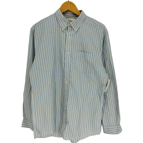 エルエルビーン L.L.Bean ストライプ L/S B.D シャツ メンズ import:M