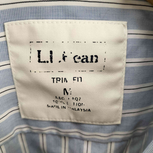 エルエルビーン L.L.Bean ストライプ L/S B.D シャツ メンズ import:M