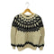 BENKARIS HAND KNIT ノルディック ウール ニット セーター レディース import:M