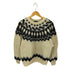 BENKARIS HAND KNIT ノルディック ウール ニット セーター レディース import:M