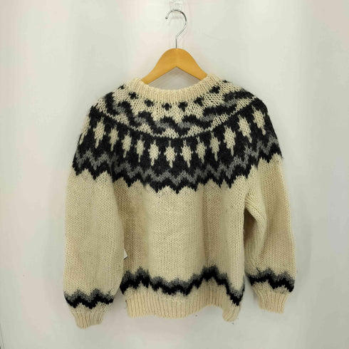 BENKARIS HAND KNIT ノルディック ウール ニット セーター レディース import:M