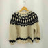 BENKARIS HAND KNIT ノルディック ウール ニット セーター レディース import:M