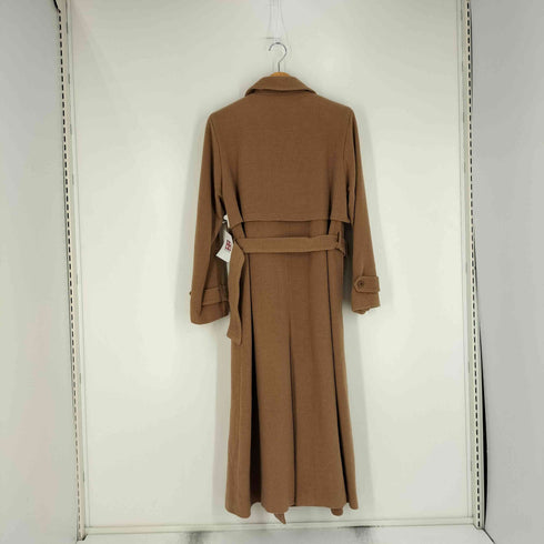 PARIENNE カシミヤ100% ガンフラップ ロングコート レディース JPN:9号