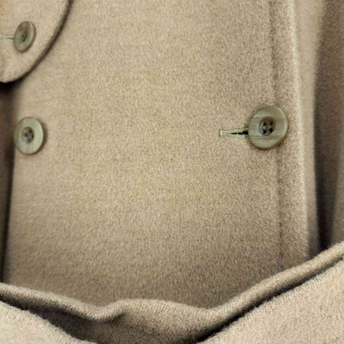 PARIENNE カシミヤ100% ガンフラップ ロングコート レディース JPN:9号