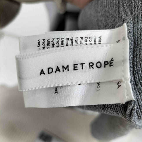 アダムエロペ Adam et Rope 総針アシメニットプルオーバー レディース FREE