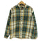 エディーバウアー Eddie Bauer 裏地ボア マドラスチェック 猫目ボタン フラップポケット フランネルシャツ メンズ import:L