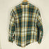 エディーバウアー Eddie Bauer 裏地ボア マドラスチェック 猫目ボタン フラップポケット フランネルシャツ メンズ import:L