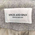 スピックアンドスパン Spick and Span ノーカラーコート レディース FREE