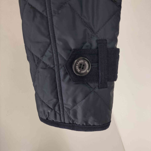 ブルーレーベルクレストブリッジ BLUE LABEL CRESTBRIDGE 裏地チェック柄 キルティングフーデッドジャケット レディース JPN:38