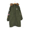 ハイパンダ HIPANDA ラクーンファー パテッド モッズコート メンズ import:XXL