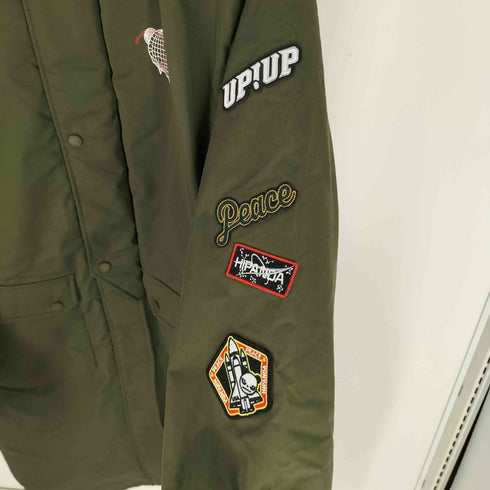 ハイパンダ HIPANDA ラクーンファー パテッド モッズコート メンズ import:XXL