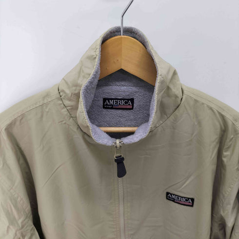 ameriica wear リバーシブル シェルドフリースジャケット メンズ import:XL