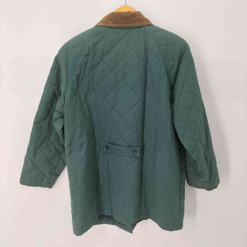 ダックス DAKS 裏地チェック コーデュロイ切替キルティングジャケット ハンティング カバーオール メンズ