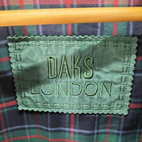 ダックス DAKS 裏地チェック コーデュロイ切替キルティングジャケット ハンティング カバーオール メンズ