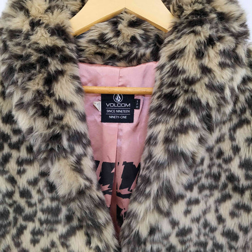 ヴォルコム VOLCOM レオパード ファージャケット レディース SP10
