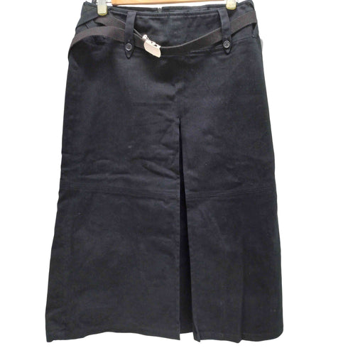 マックスアンドコー MAX & CO. バックル付きベルト フリントスリット タイトスカート レディース