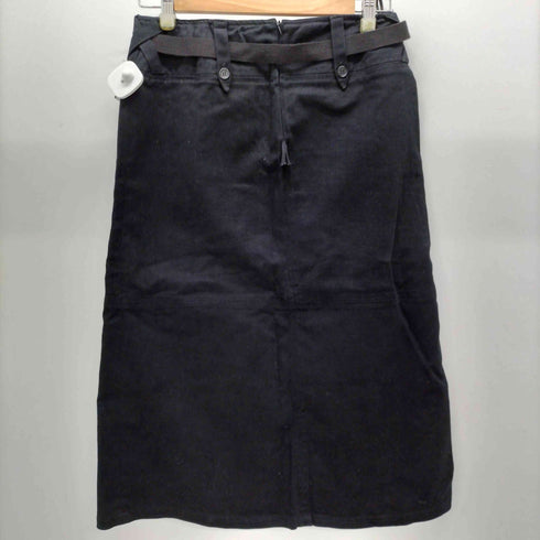 マックスアンドコー MAX & CO. バックル付きベルト フリントスリット タイトスカート レディース