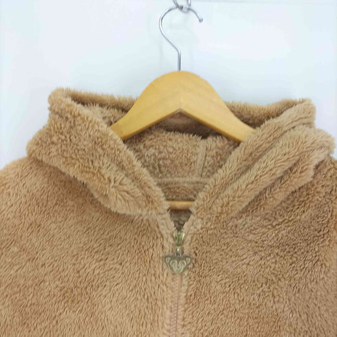 18AW 廃版 TDS テーマパーク キャラクター 耳付き ジップアップ パーカー フーディ レディース JPN:L