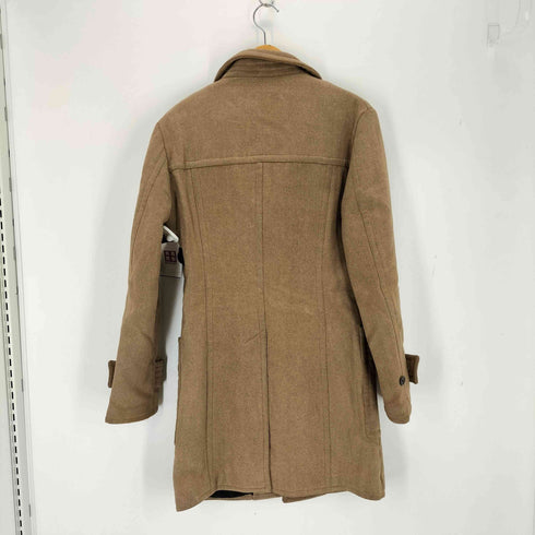 ゴーサンゴーイチプールオム 5351 POUR LES HOMMES ウールポリ比翼ステンカラーコート メンズ JPN:3