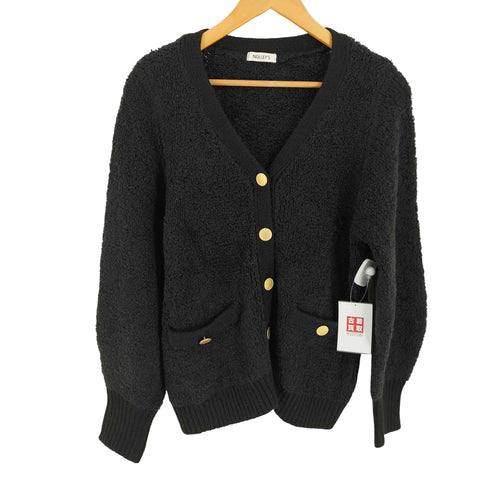 ノーリーズ NOLLEY’S フェザーヤーンVネックカーディガン レディース JPN:38