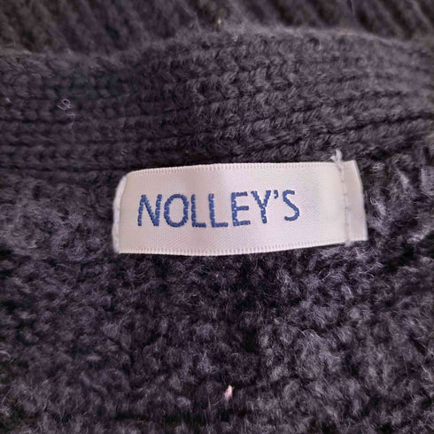 ノーリーズ NOLLEY’S フェザーヤーンVネックカーディガン レディース JPN:38