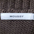 マウジー moussy CUT OUT DESIGN KINT カット アウト デザイン ニット レディース FREE