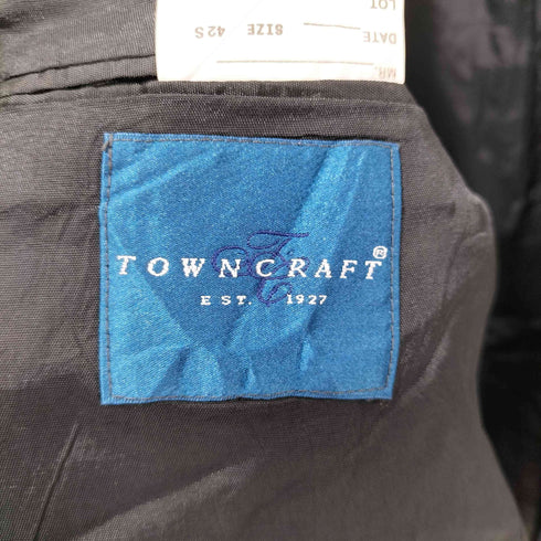タウンクラフト TOWNCRAFT 2Bシングルテーラードジャケット メンズ 42S
