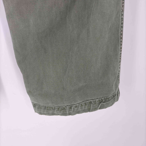 ユーエスアーミー U.S. ARMY 50S TROUSERS SHELL FIELD M-1951 M-51 VIDAL ALVAREZ & CO PRENTICE ジップ コットンサテン フィールド カーゴ パンツ 1951年製 メンズ REGUAR SM