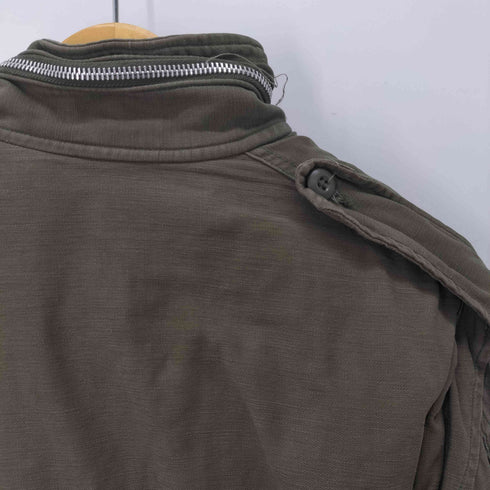 ユーエスアーミー U.S. ARMY アメリカ軍 M-65 フィールドジャケット 2nd EMARジップ COAT COLD WEATHER FIELD メンズ