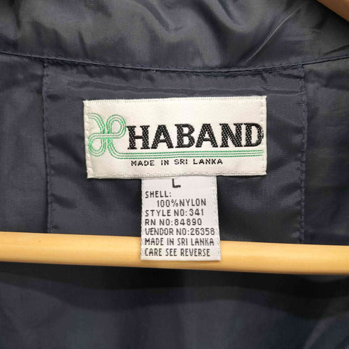 ハバンド HABAND ナイロンジャケット メンズ import:L