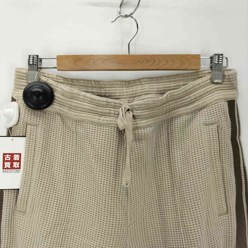オニツカタイガー ONITSUKA TIGER TRACK PANTS サイドライン ワッフル トラック パンツ ジャージ メンズ L