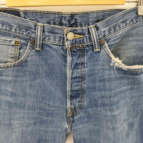リーバイス Levis 501 ボタン裏4384刻印 ボタンフライ ストレート デニムパンツ メンズ W33 L34